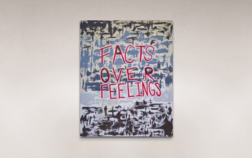 Facts Over Feelings acrylic on canvas with oil stick art for sale by Uzoma Obasi Uzoma Obasi | Abstract Art | Fine Art Prints | Cool Art